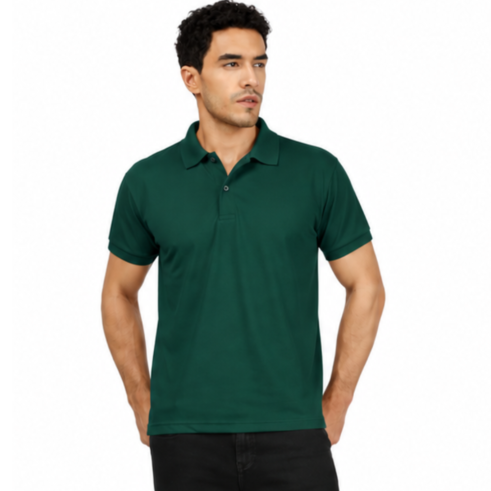 Heavyweight Triple-Pique Polo
