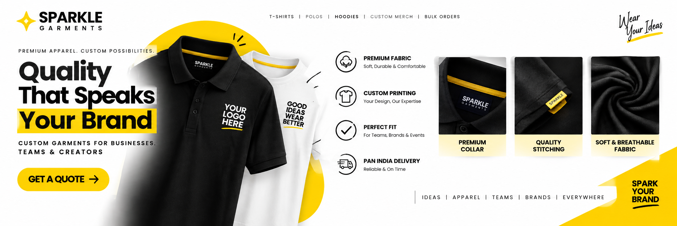 Quality That Speaks Your Brand - SparkleClothing