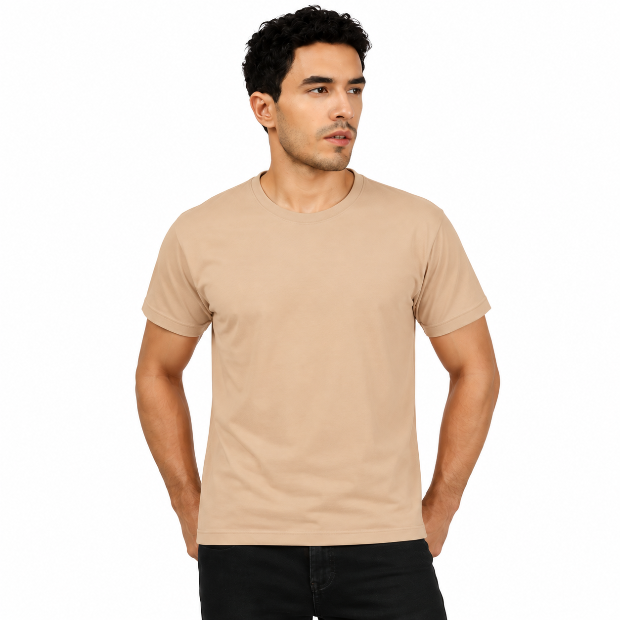 Premium Bamboo Cotton Round Neck